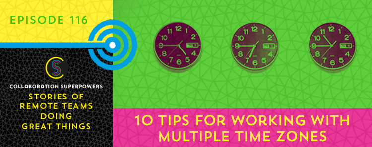 Tips for working with time zones
