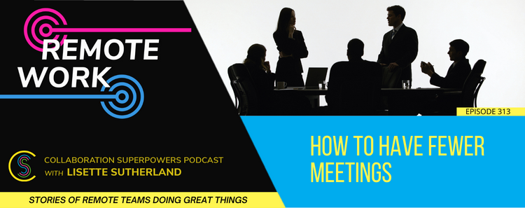 313 – How To Have Fewer Meetings